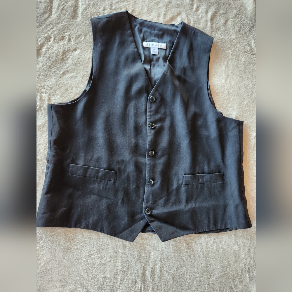 Pronto Uomo Classic Black Vest